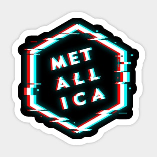 ALLICA POLYGON GLITCH Sticker